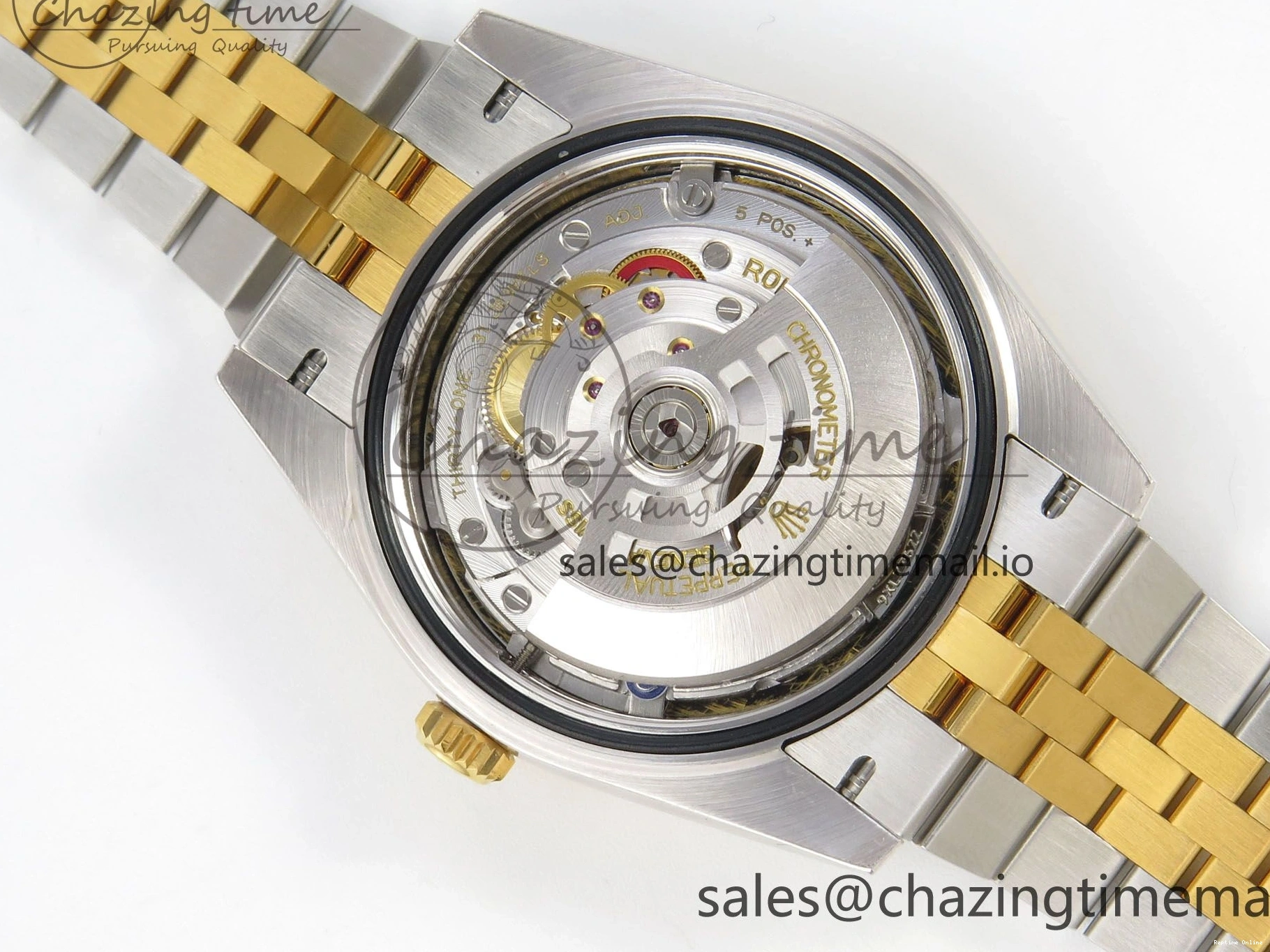0224 DateJust 41 126333 SS YG ARF 1:1 Best Edition YG Stick Dial on Jubilee Bracelet SH3235 (Weighted) Effortless 216